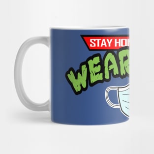 Ninja wear mask Mug